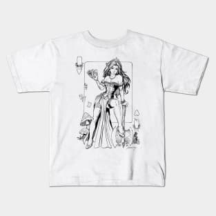 Queen of Hearts Kids T-Shirt